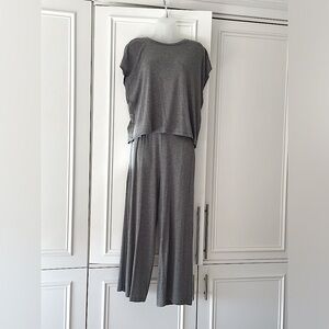 Eileen fisher boxy top and pant set